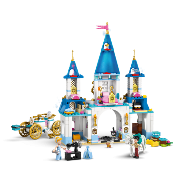 LEGO Disney Pepeljugin zamak i kočija sa konjima 43275 4