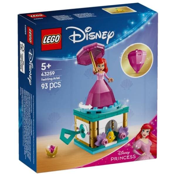 LEGO Disney Princess Ariel koja se okreće 43259 0