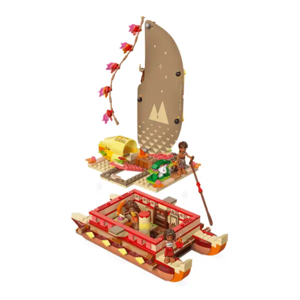 LEGO Disney Vajanin kanu za avanturu 43270 2