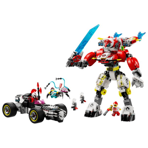 LEGO DREAMZzz Kuperov tigar-mek i Zirov hot rod 71497 1