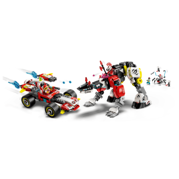 LEGO DREAMZzz Kuperov tigar-mek i Zirov hot rod 71497 3