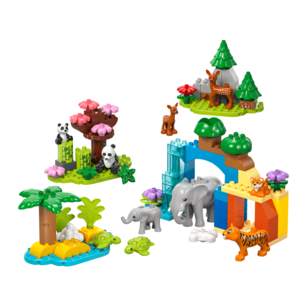 LEGO DUPLO 3u1 porodice divljih životinja 10446 1
