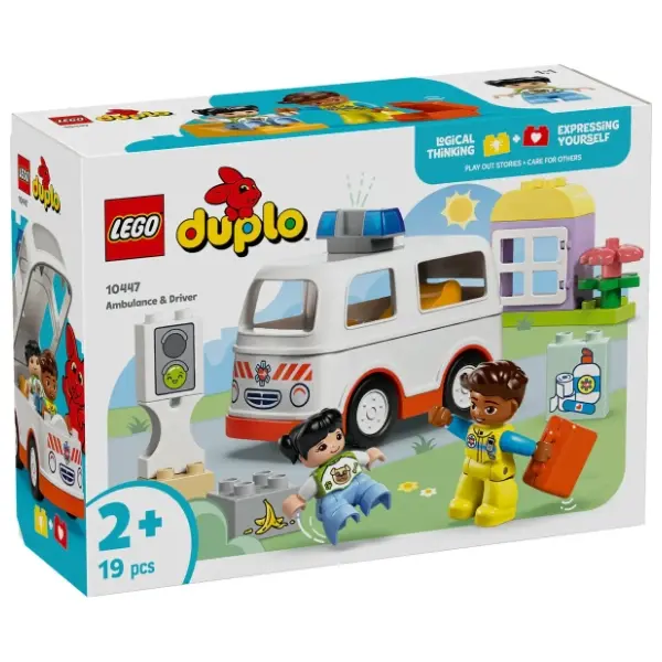 LEGO DUPLO ambulantna kola i vozač 10447 0