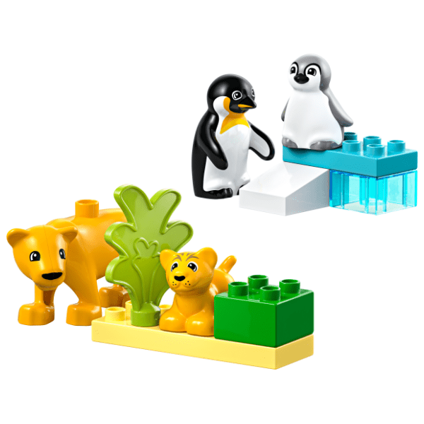 LEGO DUPLO porodice divljih životinja pingvini i lavovi 10442 1