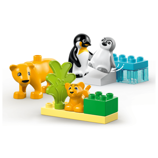 LEGO DUPLO porodice divljih životinja pingvini i lavovi 10442 3