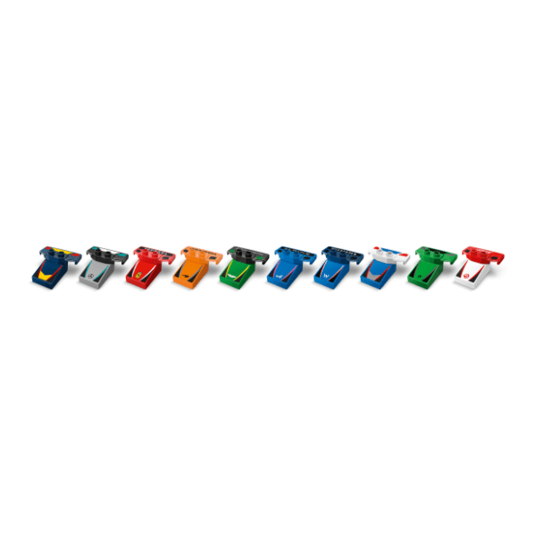 LEGO DUPLO trkački automobili i vozači tima F1 10445 2