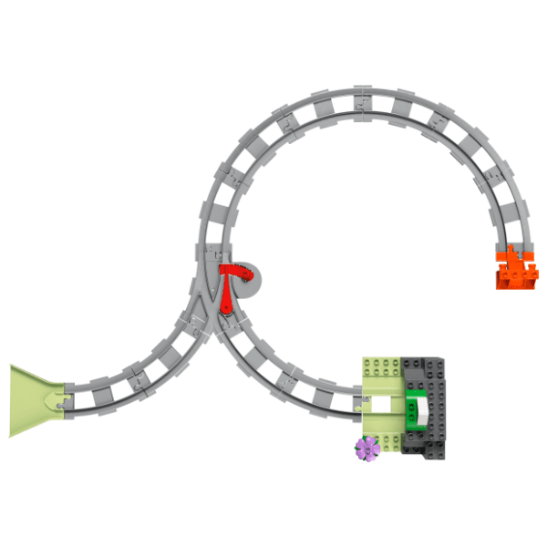 LEGO DUPLO tunel sa šinama komplet za proširenje 10425 3