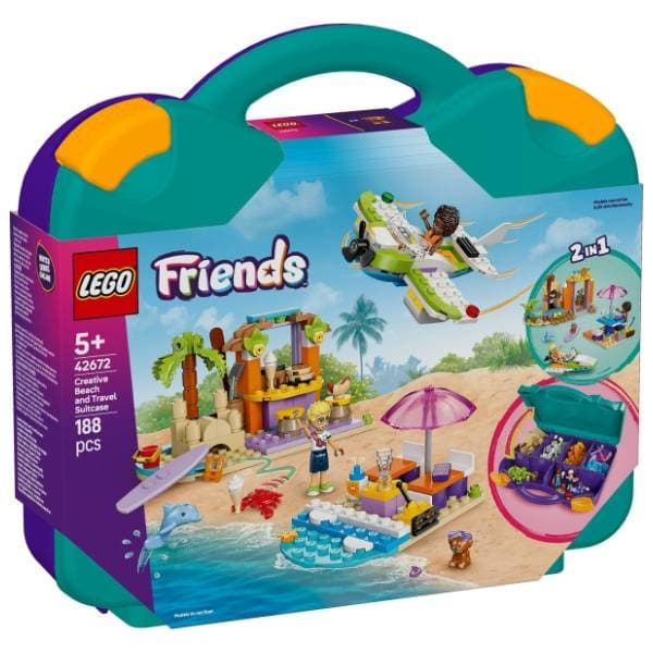 LEGO Friends plaža i putovanja kreativni kofer 42672 0