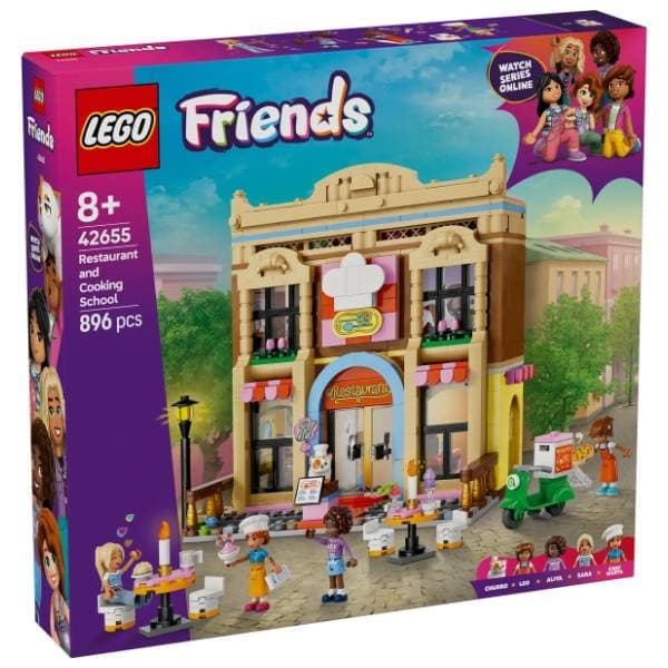 LEGO Friends restoran i škola za kuvanje 42655 0