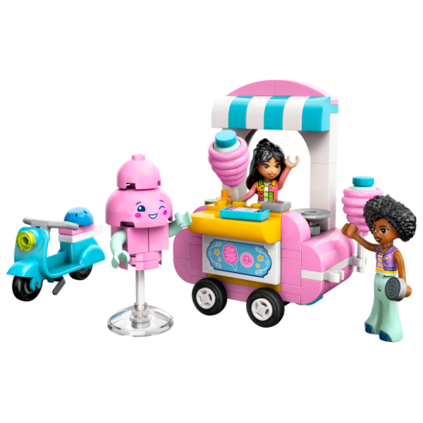 LEGO Friends štand sa šećernom vunom i skuter 42643 1