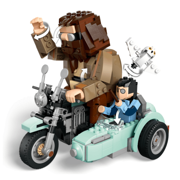LEGO Harry Potter Hagridova i Harijeva vožnja motociklom 76443 2