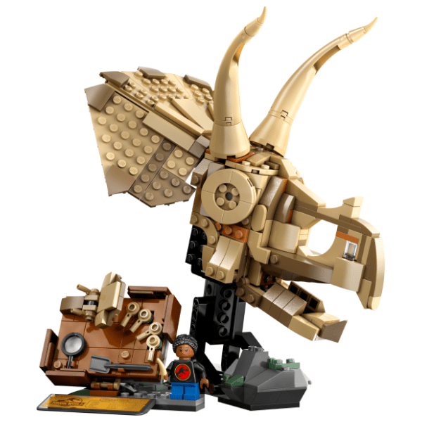LEGO Jurassic World fosili dinosaurusa lobanja triceratopsa 76969 1