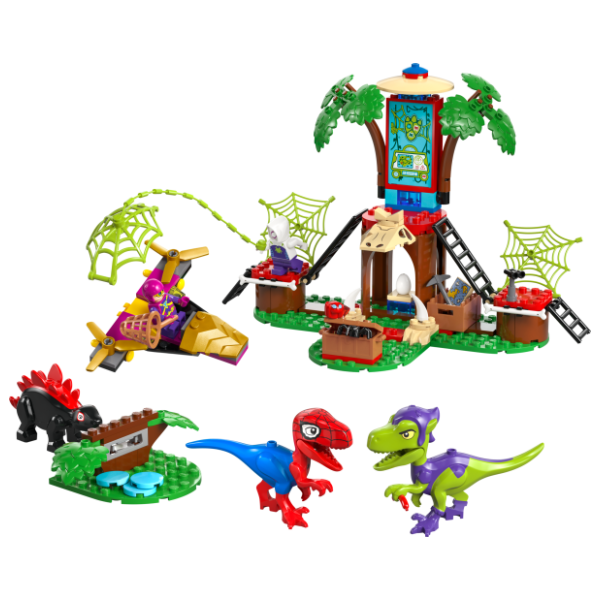 LEGO Marvel bitka Spajdija i Gobi-Raptora kod štaba na drvetu 11200 1