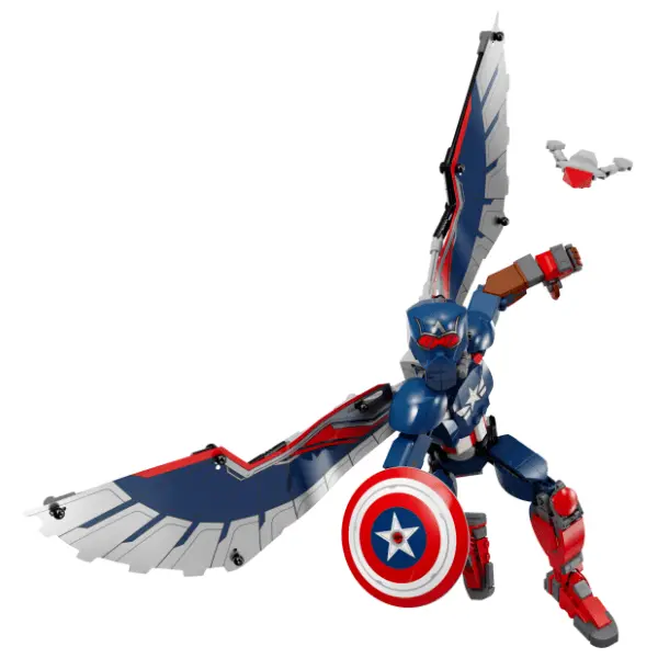 LEGO Marvel novi kapetan Amerika figura za gradnju 76296 1