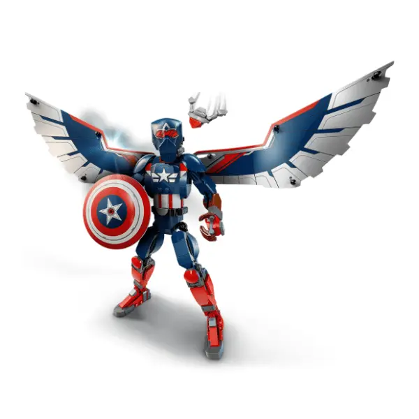 LEGO Marvel novi kapetan Amerika figura za gradnju 76296 2