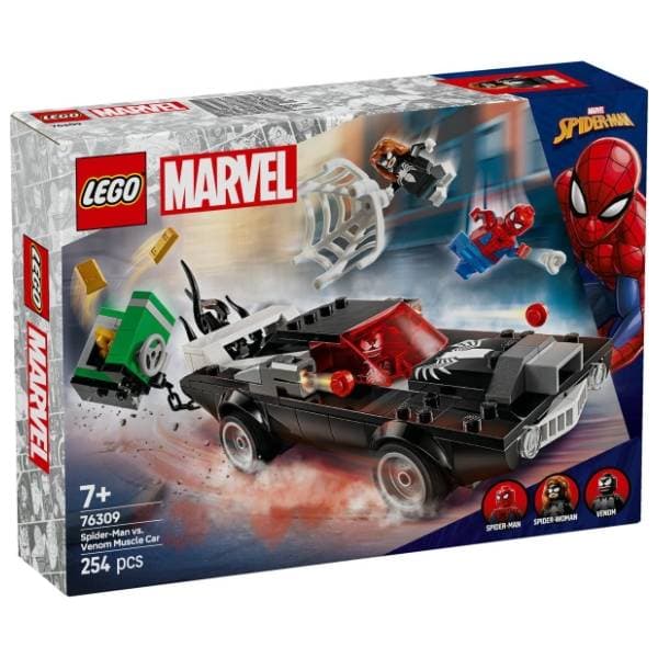 LEGO Marvel Spajdermen protiv Venomovog masel automobila 76309 0