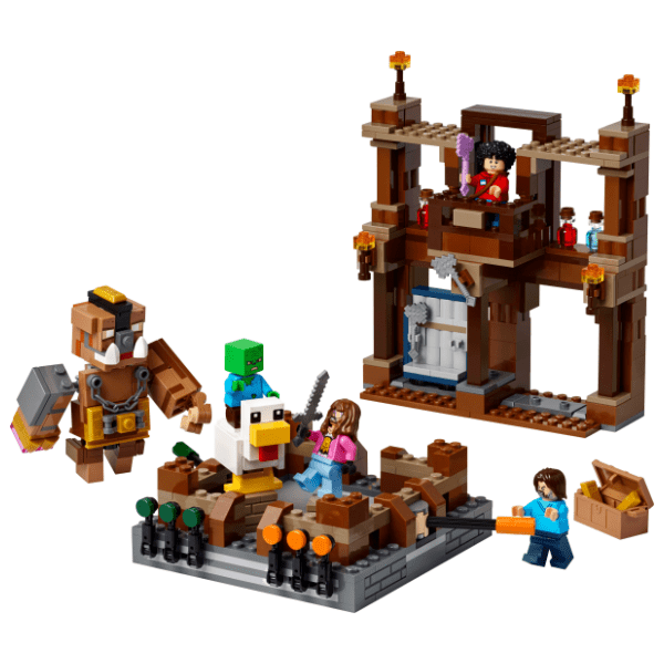 LEGO Minecraft borbeni ring šumske palate 21272 1