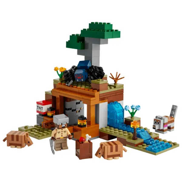 LEGO Minecraft ekspedicija rudarenja uz pomoć armadila 21269 2