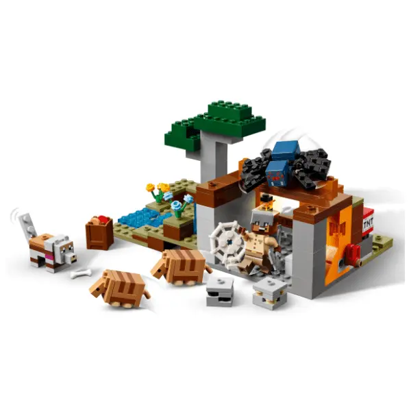 LEGO Minecraft ekspedicija rudarenja uz pomoć armadila 21269 1