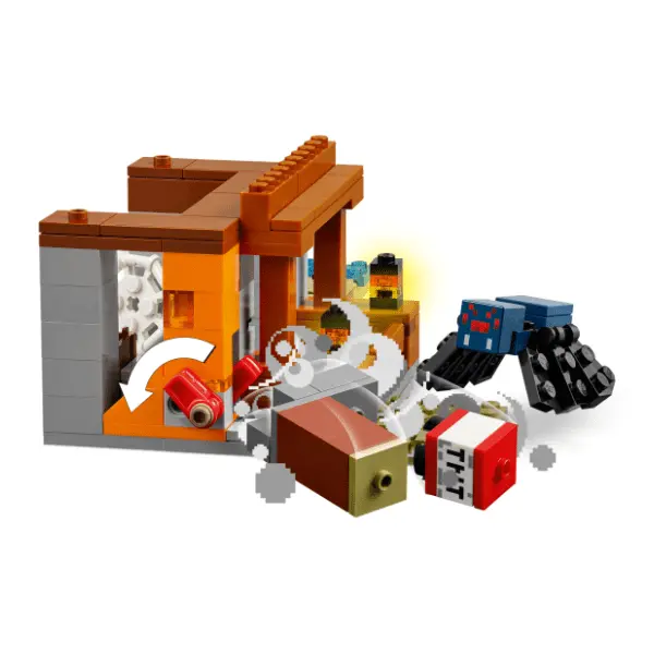 LEGO Minecraft ekspedicija rudarenja uz pomoć armadila 21269 4