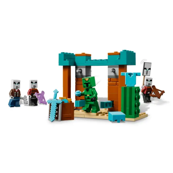LEGO Minecraft Iladžerska pustinjska patrola 21267 3