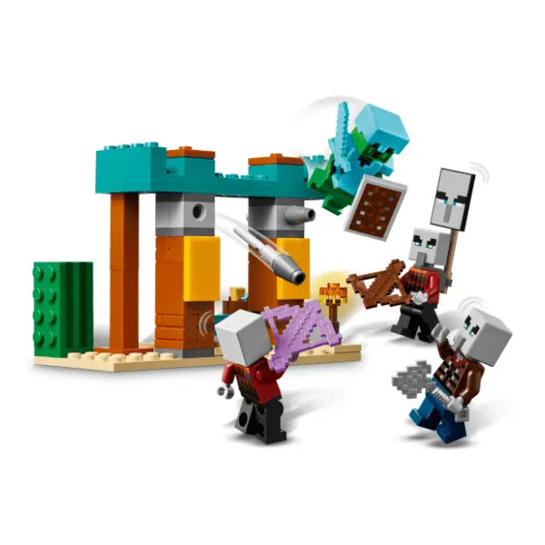 LEGO Minecraft Iladžerska pustinjska patrola 21267 4