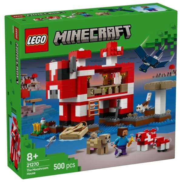 LEGO Minecraft kuća pečurkrava 21270 0