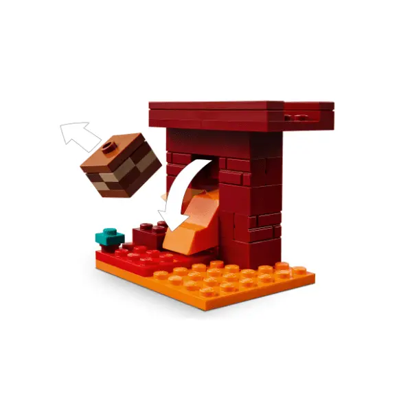 LEGO Minecraft lava bitka u Nederu 21266 4
