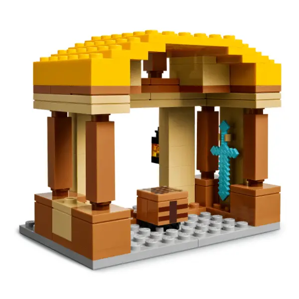 LEGO Minecraft napad avetinjskog balona na selo 21273 4