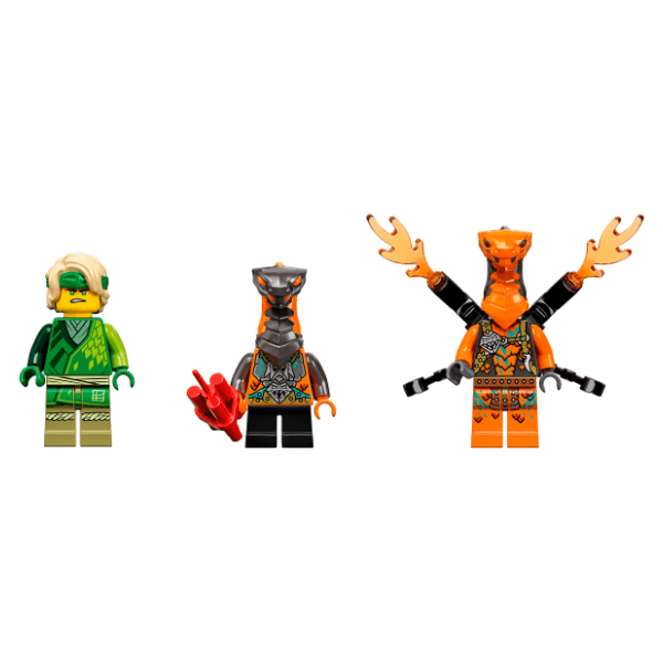 LEGO NINJAGO Lojdov trkački automobil na povlačenje 71763 3