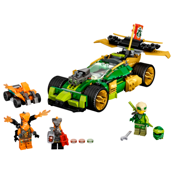LEGO NINJAGO Lojdov trkački automobil na povlačenje 71763 1