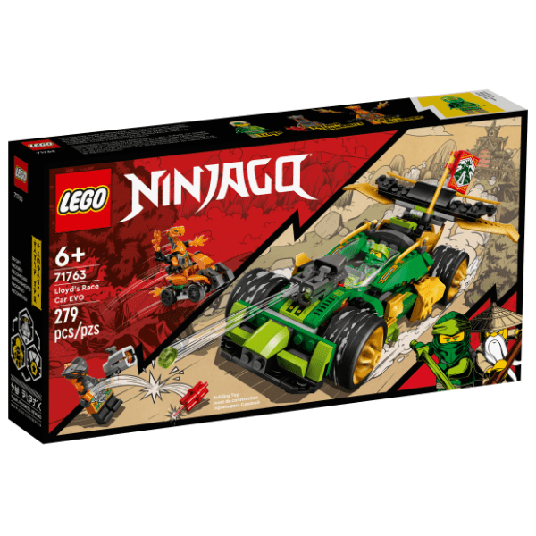LEGO NINJAGO Lojdov trkački automobil na povlačenje 71763 0