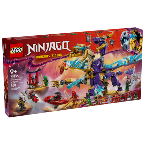 LEGO NINJAGO Lučni zmaj fokusa 71836 0