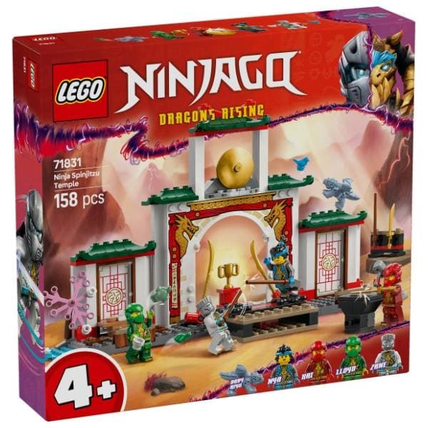 LEGO NINJAGO Nindža spindžicu hram 71831 0