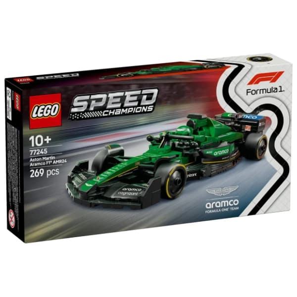 LEGO Speed Champions Aston Martin Aramco F1 AMR24 formula 77245 0