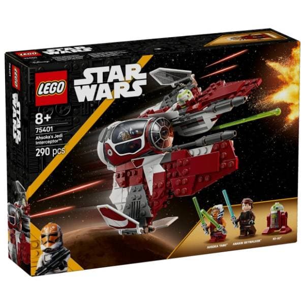 LEGO Star Wars Asokin džedajski presretač 75401 0