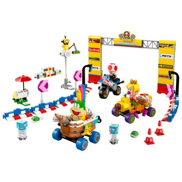 LEGO Super Mario kart beba Breskvica i grand-pri set 72036 1