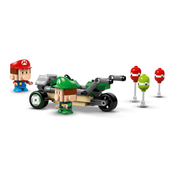 LEGO Super Mario kart beba Mario protiv bebe Luiđija 72034 2