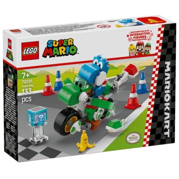 LEGO Super Mario Mario kart Jošijev motocikl 72031 0