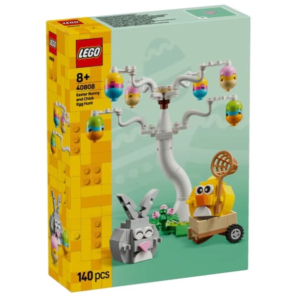LEGO Uskršnji zeka i pile u potrazi za jajima 40808 0
