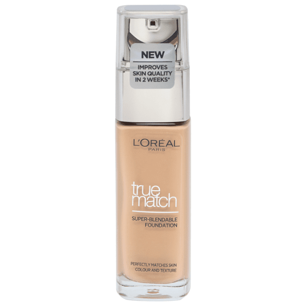 L'OREAL True match tečni puder 3D/3W warm 0