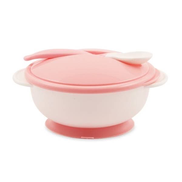 LORELLI BERTONI činija i kašika za bebe blush pink 0