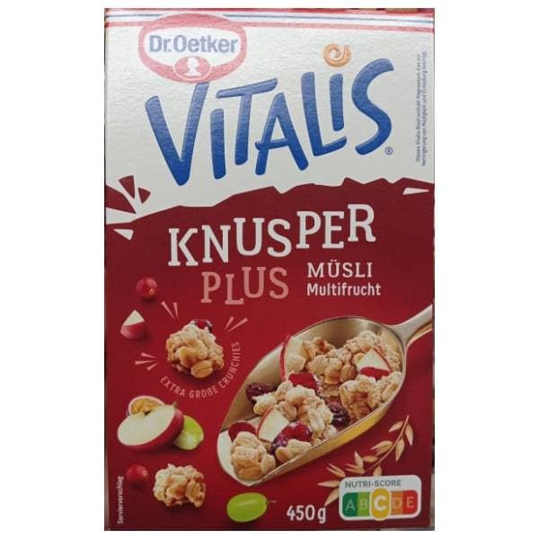 Musli DR. OETKER Vitalis krispi multi voćni 450g 0