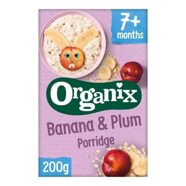 ORGANIX organska kaša banana i šljiva 200g 0