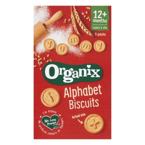 ORGANIX organski alfabet keksići 12m+ 25g 0