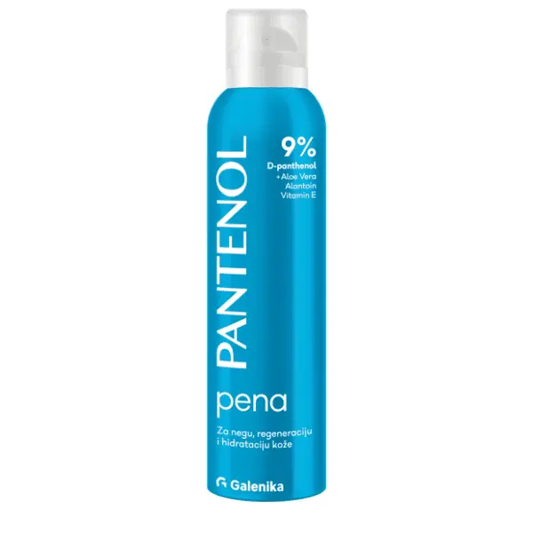 Pantenol pena GALENIKA pena 9% 150ml 0