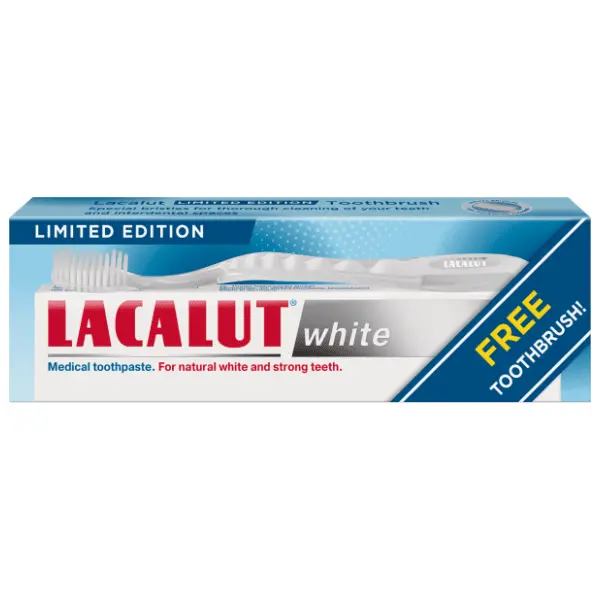 Pasta LACALUT White 75ml + četkica za zube gratis 0