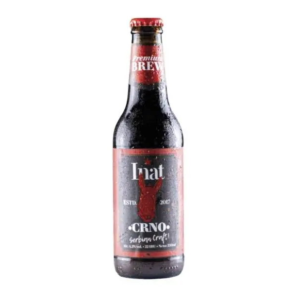 Pivo INAT crno 4,2% 0,33l 0