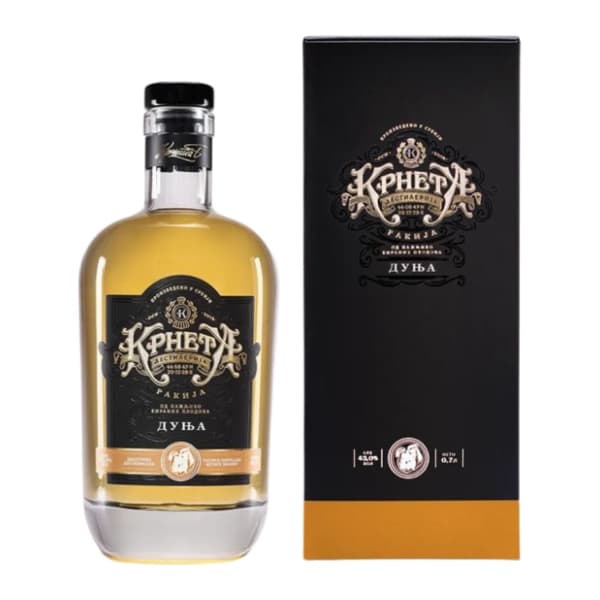 Rakija KRNETA Barrique dunja 0,7l 0