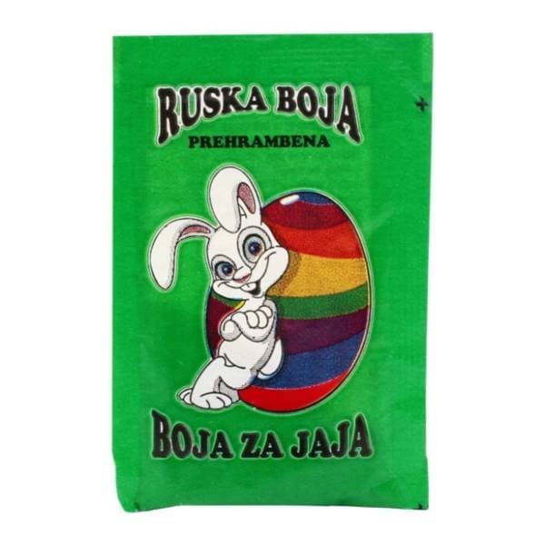 Ruska boja za jaja zelena 0